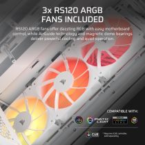 CORSAIR Huse Midi 3200D RS ARGo Performance, Blanc