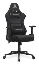 COUGAR Chaise jeu Armor One V2 noire F, PVC tissu, noir