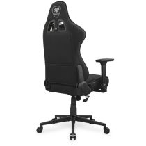COUGAR Chaise jeu Armor One V2 noire F, PVC tissu, noir