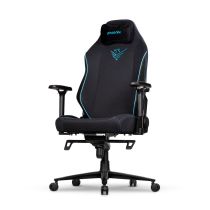 achat Chaise pour Gaming - Chaise jeu Phoenix Monarch Remaster Canvas Argent Oscuro Talla R PHMRE-T-BK-R