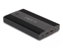 DELOCK Boîtier externe USB 20GBps 2 x + 2 NVMe PCIe SSD