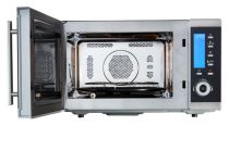 Medion MD15501, micro-ondas plata Negro Capacidade útil: 25 litros  