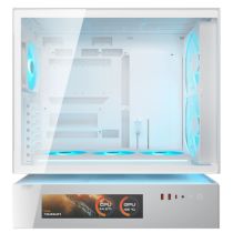 COUGAR Boîtier tour midi CFV235 Vision, ARGB, Mesh, Blanc