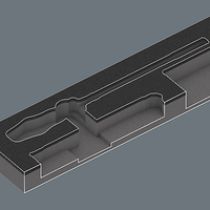 Wera 9750 KK Tool-Check PLUS Insert en mousse