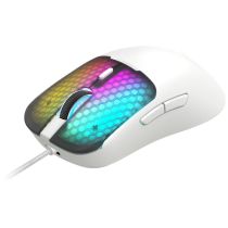 Raton Mars Gaming Mm - Viperw Rgb Blanco