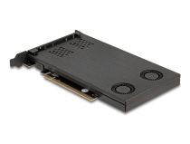 PCI Express x16 Karte Wechselrahmen fÃ¼r 2 x M.2 NVMe SSD - Bifurcatio