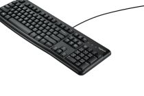 Comprar Teclados - Logitech Teclado  K120, teclado Negro, layout UE (QWERTY), cúpula b 920-002508