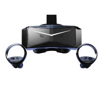 Revenda Óculos 3D e VR - Pimax Crystal Light + controladores, óculos VR pretos, PCVR Tipo 