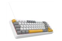 achat Clavier Gaming - Clavier jeu INCA RGo RedSwitch USB Mechan. 2.00m blanc IKG-457