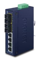 achat Switch - Switch PLANET 4+2 100FX Port Single mode Industrial Ethernet ISW-621TS15