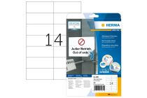 achat Papier - Étiquettes HERMA A4 blanches 105x42,3 mm amovibles papier 350 connecte 5081