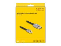 DELOCK Mini DisplayPort DisplayPort 8K 60 Hz 2 m cinzento