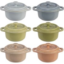 buy Pots and Pans - Staub mini cocotte set 6-piece round, ceramic, multicolored