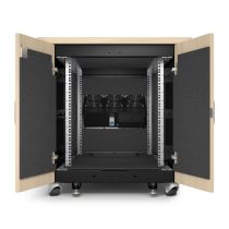 APC NetShelter Gabinete (vertical) insonorizado AC 100-230 V ácer 12U 