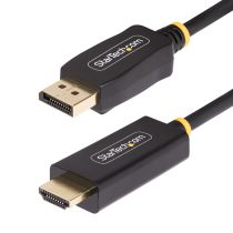 achat Câble video - Displayport To Hdmi Cable Startech 3m - Mâle - Mâle - Noir 10F-DP-HDMI-4K60-HDR