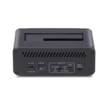 StarTech M.2 NVMe vers 2.5 3.5 SATA Drive Duplicator, Dual Bay Cloner