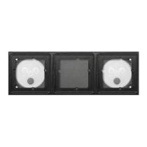 achat Domotique - GIRA 551300 Boîtier 3f affleurant Système 106 551300