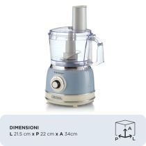 Kitchen Robot Ariete Vintage Multifunktions- Kitchenmaschine 2,1 Liter