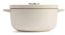 KitchenAid Rôtissoire + couvercle Fonte 22cm, crème