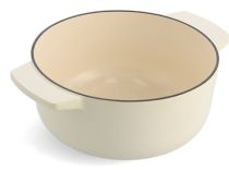 KitchenAid Rôtissoire + couvercle Fonte 26cm, crème