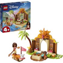 Revenda Lego - LEGO 43282 Disney Princess Cabana Vaiana + Barco, brinquedo cons