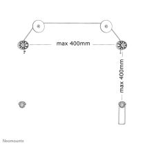 Newstar wall mount 32-55 1TFT black Max.20kg PLASMA-W8