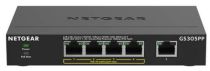 Switch NETGEAR 300 Series GS305PP - Switch - SOHO - unmanaged - 5 x 10