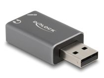DELOCK Carte son externe USB + 2 prises jack 3,5 mm