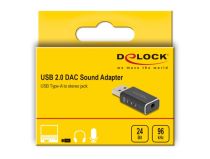 DELOCK USB Gaming DAC 24 bits   96 kHz High Res Audio