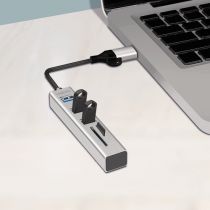 Logilink HUB USB 3.0, 3x USB-A, slot SD microSD, 5GBit s