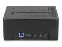 DeLOCK Dual Dockingstation p/ 2 x SATA HDD / SSD Negro, + Klon wirele