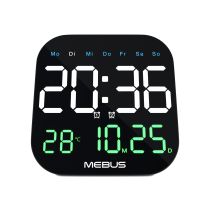 Comprar Reloj Pared - Reloj digital pared cuarzo Mebus 19855 19855