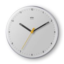 achat Horloge - Horloge murale sans fil Braun BC 26 W-DCF, blanche 67685