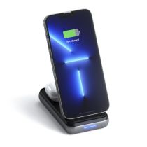 achat Chargeur - Support recharge sans fil Satechi Duo Sans fil Charger Stand ST-UCDWPBSM