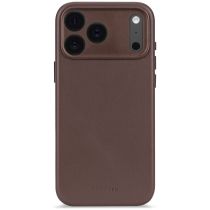 achat Etui pour iPhone - Coque arrière en cuir Decoded iPhone 17 Pro Max, marron chocolat D26IPO17PMBC1CN