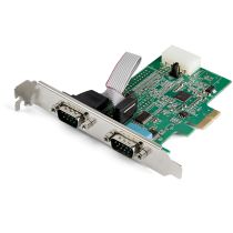 Comprar Tarjeta de red - 2 Port PCI Express serielle Schnittstellenkarte - 16950 UART - 256-Byt PEX2S953