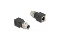 achat Adaptateurs - Adaptateur DELOCK M12 à codage X, prise femelle 8 broches vers RJ45 mâ 60064