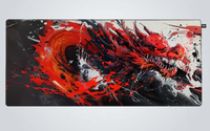 Alfombrilla ratón CHERRY XTRFY GP6 XL Hydrus Roja