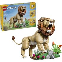 Revenda Lego - LEGO 31386 Creator 3 em 1 Animais Selvagens: Leão Majestoso, Brinquedo