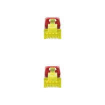 Nanocable Câble Réseau RJ45 LSZH Cat.6a SFTP AWG26 1m - Rouge