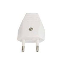 Comprar Domótica - Conector plano BACHMANN Euro 2,5 A 250 V CA, blanco, montaje 900.003