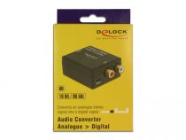 Convertisseur DELOCK audio analogique > numérique HD Bu > Bu