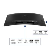 Ecran Philips 86,4cm (34,0´´) 34B2N3500C 21:09 2xHDMI+DP+USB black