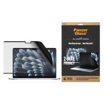 PanzerGlass Apple MacBook Air 13,6, magnético, bidireccional, PET
