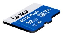 Carte SDHC Lexar micro Blue Plus 32 Go, 100 Mo s, V10, adaptateur