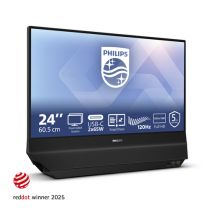 PHILIPS Schermo IPS DOPIO 24´´ (2X 23,8) FHD 120 Hz HDMI USB-C ALTOPAR