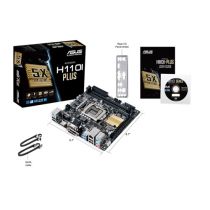 Carte mÃ¨re ASUS H110I-PLUS S1151 DDR4/VGA-DVI-HDMI/mITX