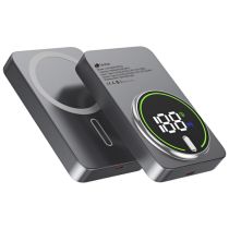 LEOTEC POWERBANK 10000MAH 20W FAST CHRG GRIS 1USB-C+WIRELESS INC CAB U