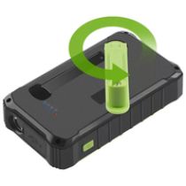 POWEBANK DENVER SOLAR DE 10000MAH com MANIVELA MANUAL