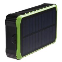 POWEBANK DENVER SOLAR DE 10000MAH com MANIVELA MANUAL